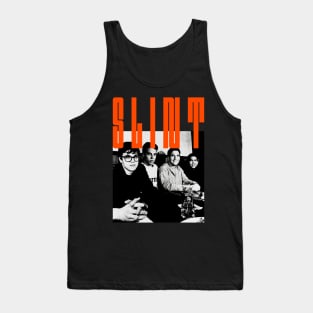 S L I N T -- Vintage Fan Artwork // 80s Style Design Tank Top